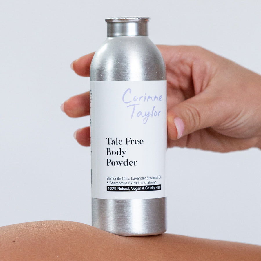 Talc-Free Body Powder with Chamomile & Lavender | Natural Anti-Chafe ...
